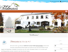 Tablet Screenshot of feldmaus.de